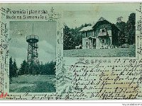 Sljeme. Razglednica 1899. godine